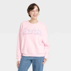 Women's Barbie Logo Graphic Sweatshirt - Pink -Women Clothing Sale GUEST 3d3f9236 32a0 4d3b 9fed c58438398c5d