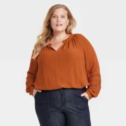 Women's Long Sleeve Lace Blouse - Knox Rose™ -Women Clothing Sale GUEST 44492fc9 bedd 41b4 b1dc 1fb344f03658