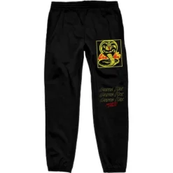 Cobra Kai Never Dies Men's Black Sweatpants -Women Clothing Sale GUEST 44a76364 3d17 4f5c 91bb 9f82f3998b99