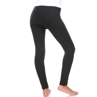 Women's Skirted Leggings - White Mark 2 Women's Skirted Leggings - White Mark - Image 2