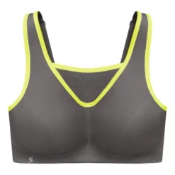 Glamorise Womens No-Bounce Camisole Sports Wirefree Bra 1066 Gray/Yellow -Women Clothing Sale GUEST 46b92ea4 c3da 4925 ad70 7ff5d77aee56
