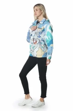 Members Only - Women's Bugs Patchwork Windbreaker Oversized Jacket -Women Clothing Sale GUEST 4715ee1a 0451 4223 9625 3721dfbff68e