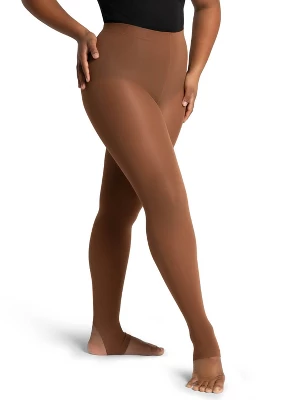 Capezio Women's Self Knit Waist Stirrup Tight 5 Capezio Women's Self Knit Waist Stirrup Tight - Image 5