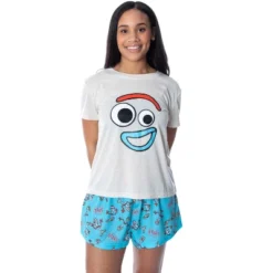 Disney Women's Toy Story Forky Shirt And Shorts 2 Piece Pajama Set Forky -Women Clothing Sale GUEST 47fdd435 4aeb 427a 8de1 fb8ad28499bd
