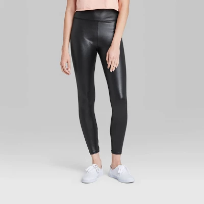 Women's High-Waisted Liquid Leggings - Wild Fable™ 1 Women's High-Waisted Liquid Leggings - Wild Fable™
