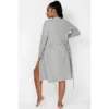 Smart & Sexy Comfort Cotton Rib Cardigan Robe