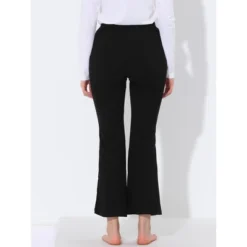 Cheibear Womens Bottoms Sleepwear Knit Casual Trousers Ankle Wide Leg Lounge Pants 7 Cheibear Womens Bottoms Sleepwear Knit Casual Trousers Ankle Wide Leg Lounge Pants -Women Clothing Sale GUEST 4a12d4d6 8db5 442b 82a2 527a1c2bc94c