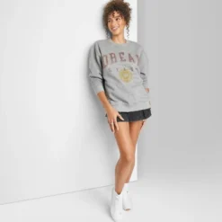 Women's Oversized Dream State Graphic Sweatshirt - Wild Fable™ Heather Gray -Women Clothing Sale GUEST 4b8b0ba6 8ea4 4530 b679 6cdd3acd808a