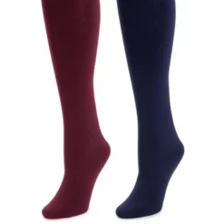 MUK LUKS Women's 2 Pair Pack Fleece Lined Tights -Women Clothing Sale GUEST 4bae60c6 5904 4dc3 9997 19bf310f0a23