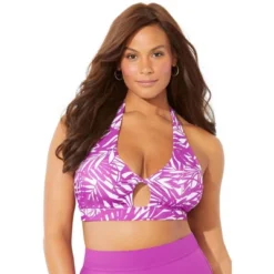 Swimsuits For All Women’s Plus Size Contessa Halter Bikini Top -Women Clothing Sale GUEST 4d5dd486 452a 466d b08a ff80a4c2727b