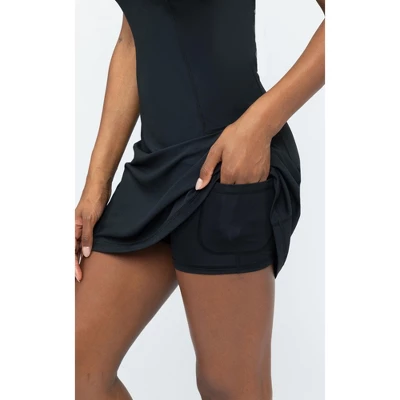 90 Degree By Reflex Womens Airlux Courtside Utility Bra Dress 4 90 Degree By Reflex Womens Airlux Courtside Utility Bra Dress - Image 4