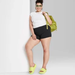 Women's High-Rise Shortie Bike Shorts - Wild Fable™ -Women Clothing Sale GUEST 4f386c38 65b1 4336 8354 e69041f5626e