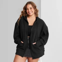 Women's Oversized Zip-Up Hoodie - Wild Fable™ -Women Clothing Sale GUEST 5052e061 9178 4d72 9508 ef008c52394f