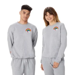 CynthiaF 70s Love Rainbow Sweatshirt - Deny Designs -Women Clothing Sale GUEST 51748d56 34dc 454b b851 fabed1aa6c7f