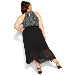 Women's Plus Size Natalie Skirt - Black | CITY CHIC