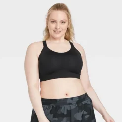 Women's High Support Embossed Racerback Run Sports Bra - All In Motion™ -Women Clothing Sale GUEST 5267333d 65d5 45ef 9d3c 282eea4eb79a