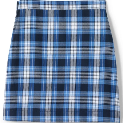 Lands' End School Uniform Girls Solid A-line Skirt Below The Knee 1 Lands' End School Uniform Girls Solid A-line Skirt Below The Knee