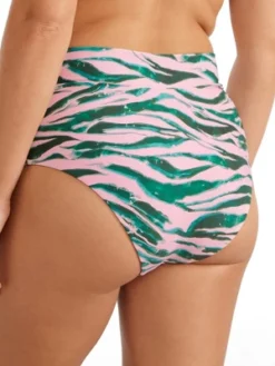 Birdsong Women's Animal Instinct Retro Full Bikini Bottom - S20179-ANIST