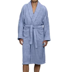 100% Cotton Ultra-Soft Terry Adult Unisex Lightweight Luxury Bathrobe By Blue Nile Mills -Women Clothing Sale GUEST 5494857f c014 4ba3 a5d0 7adbfb6cc682