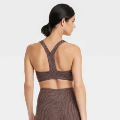 Women's Light Support Brushed Sculpt Unpadded Bra - All In Motion™