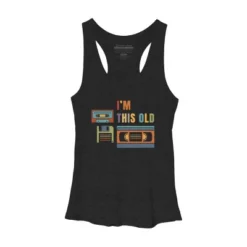 Women's Design By Humans I'm This Old - Old Data Storage Media By DsgnCraft Racerback Tank Top -Women Clothing Sale GUEST 553512ac 0de3 4873 8d62 7fc52ec352d4