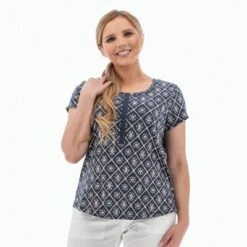 Aventura Clothing Women's Kristy Cap Sleeve Scoop Neck T-Shirt -Women Clothing Sale GUEST 553f7fb3 871c 4109 a7bf 14e6280640da