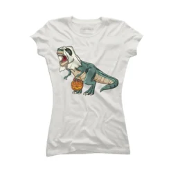 Junior's Design By Humans Trex Ghost Costume Design Funny Halloween Dinosaur By Threadlets T-Shirt 17 Junior's Design By Humans Trex Ghost Costume Design Funny Halloween Dinosaur By Threadlets T-Shirt -Women Clothing Sale GUEST 56e69f9f da40 4607 9b7d d75321539d69