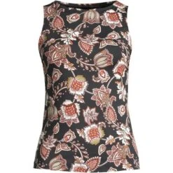 Lands' End Women's High Neck UPF 50 Modest Tankini Top Swimsuit -Women Clothing Sale GUEST 5719e21c c74f 4fb4 b1cf a0831a2fc4a8