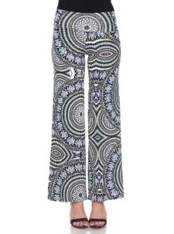 Women's Geometric Printed Palazzo Pants - White Mark -Women Clothing Sale GUEST 57292cf4 eac7 438b 9eb7 5d6d9abac4ae