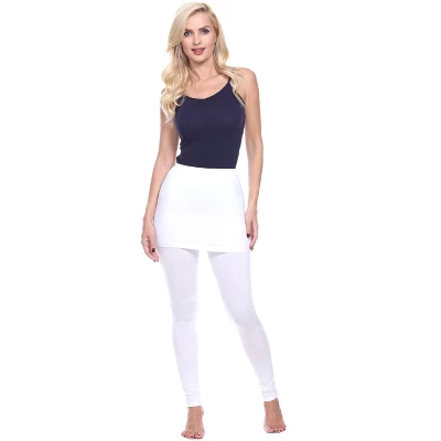 Women's Skirted Leggings - White Mark 13 Women's Skirted Leggings - White Mark - Image 13
