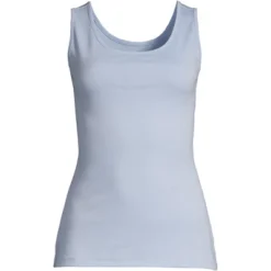 Lands' End Women's Tall Cotton Tank Top -Women Clothing Sale GUEST 5a0d34df cf63 44ae a837 aa8e0fb3f3e5