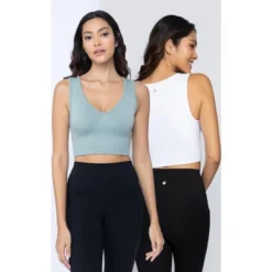 Yogalicious 2 Pack Seamless V-Neck Sports Bra -Women Clothing Sale GUEST 5a4bb512 e876 4953 bb26 2ff7f8977c4d