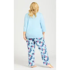 Women's Plus Size Cocktails Sleep Top - Blue | AVENUE -Women Clothing Sale GUEST 5aa5bdf1 1f4f 4d34 b295 e59a2d6b4cd8 1