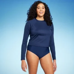 Women's Easy Fit Cropped Tankini Top - Kona Sol™