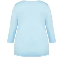 Women's Plus Size Cocktails Sleep Top - Blue | AVENUE -Women Clothing Sale GUEST 5bf412b1 7f96 42ef 80a8 158cc4c5321c