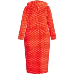 Women's Plus Size Zip Spot Robe - Red | AVENUE -Women Clothing Sale GUEST 5ea3e9e7 53d5 4a28 91d1 1bb22983f229