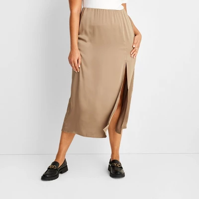 Women's A-Line Maxi Slip Skirt - A New Day™ 5 Women's A-Line Maxi Slip Skirt - A New Day™ - Image 5