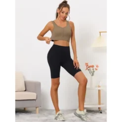 Allegra K Women's High Impact Workout Wirefree With Padded Sports Bra -Women Clothing Sale GUEST 5f8137c7 6c88 43e0 a91e 6f03d18cb3f1