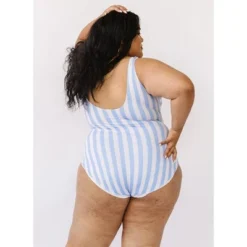 Lime Ricki Women's Peri Stripe Knotted One-Piece -Women Clothing Sale GUEST 5fc9530e f7d6 4f3a 865d 141b634dfbf4