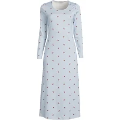 Lands' End Women's Cotton Long Sleeve Midcalf Nightgown -Women Clothing Sale GUEST 5fcf1ad5 4052 4b83 91f4 a241e1ca2f28