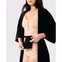 AnaOno Women's Miena Robe With Additional Drain Belt