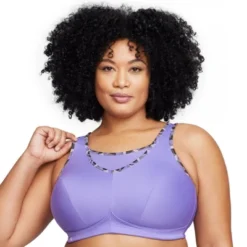 Glamorise Womens No-Bounce Camisole Sports Wirefree Bra 1066 Purple -Women Clothing Sale GUEST 6136ac91 7539 4684 9c1f 4bbeaaadee33