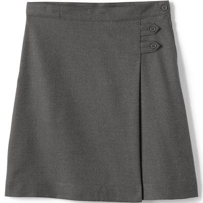 Lands' End School Uniform Girls Solid A-line Skirt Below The Knee 7 Lands' End School Uniform Girls Solid A-line Skirt Below The Knee - Image 7