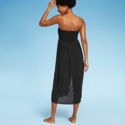 Women's Smocked High Slit Convertible Cover Up Dress - Wild Fable™ -Women Clothing Sale GUEST 6212655b 4036 44d6 b50a b431c1a1b874