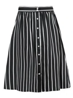 Allegra K Women's Stripes Button Front Elastic Back A-Line Midi Skirt 15 Allegra K Women's Stripes Button Front Elastic Back A-Line Midi Skirt -Women Clothing Sale GUEST 63077d03 0a16 4db6 82c6 1abeb293038d