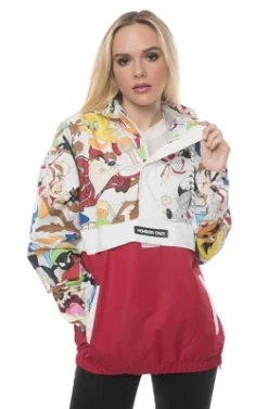 Members Only Women's Looney Tunes Collab Popover Oversized Jacket 6 Members Only Women's Looney Tunes Collab Popover Oversized Jacket -Women Clothing Sale GUEST 63517d23 5340 4e82 8b91 3de8d57f6b88