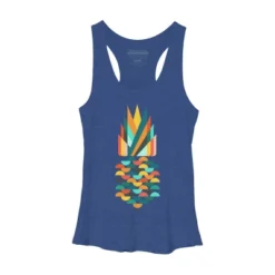 Women's Design By Humans Geometric Pineapple By Radiomode Racerback Tank Top -Women Clothing Sale GUEST 63fa9e67 e9d7 429b 8463 75b54648715e