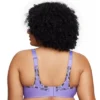 Glamorise Womens No-Bounce Camisole Sports Wirefree Bra 1066 Purple