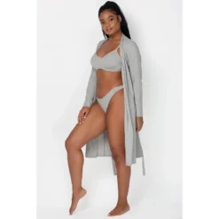 Smart & Sexy Comfort Cotton Rib Cardigan Robe -Women Clothing Sale GUEST 66aa9ce0 d9ce 4c52 be76 79d02abc6640