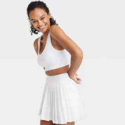 Women's Light Support Brushed Sculpt Bold Stitch Sports Bra - All In Motion™ -Women Clothing Sale GUEST 67269acf 18e6 473a 8cda a29e9722059e